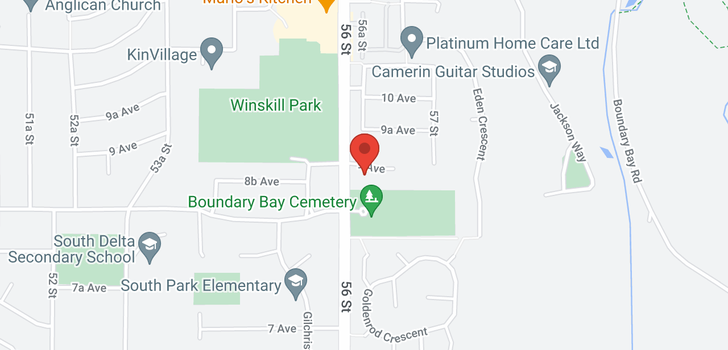 map of 5624 9 AVENUE